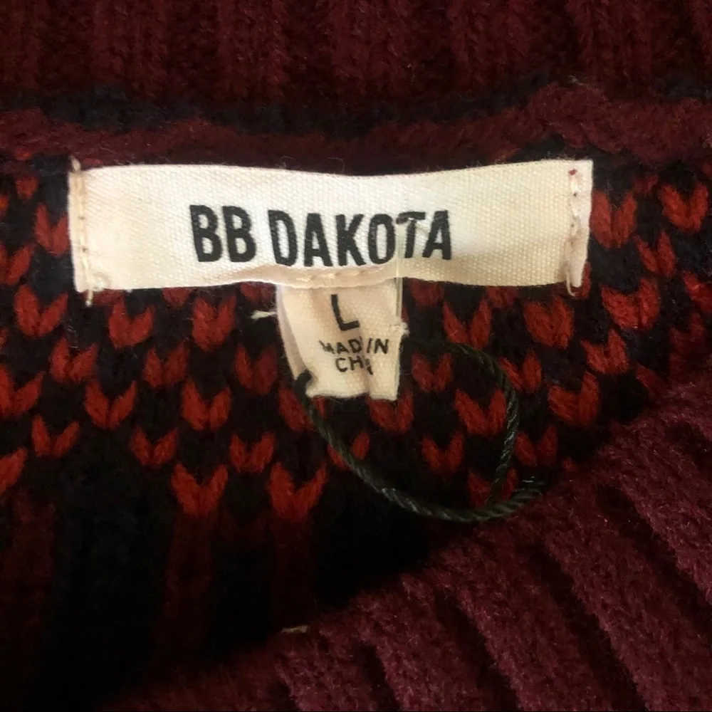 BB Dakota “Play Fair Isle” Sweater NWT (SWD)